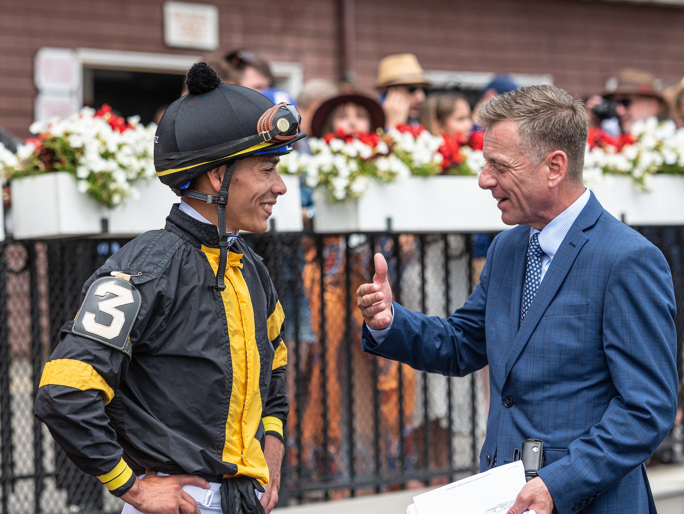 Jose Ortiz, Richard Migliore, Jockey Safety, Eclipse Sportswire